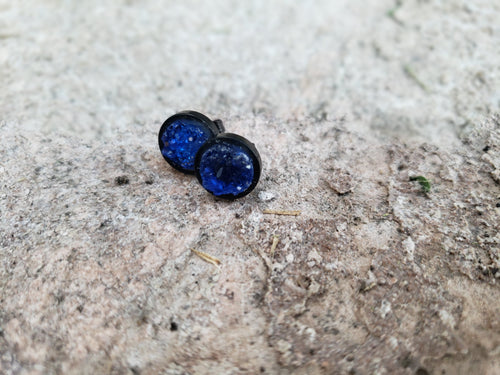 Black Support Materia Earrings - Sector 7 Item Shop