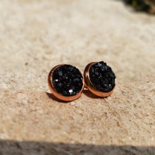 Load image into Gallery viewer, Rose Gold Meteor Materia Earrings - Sector 7 Item Shop